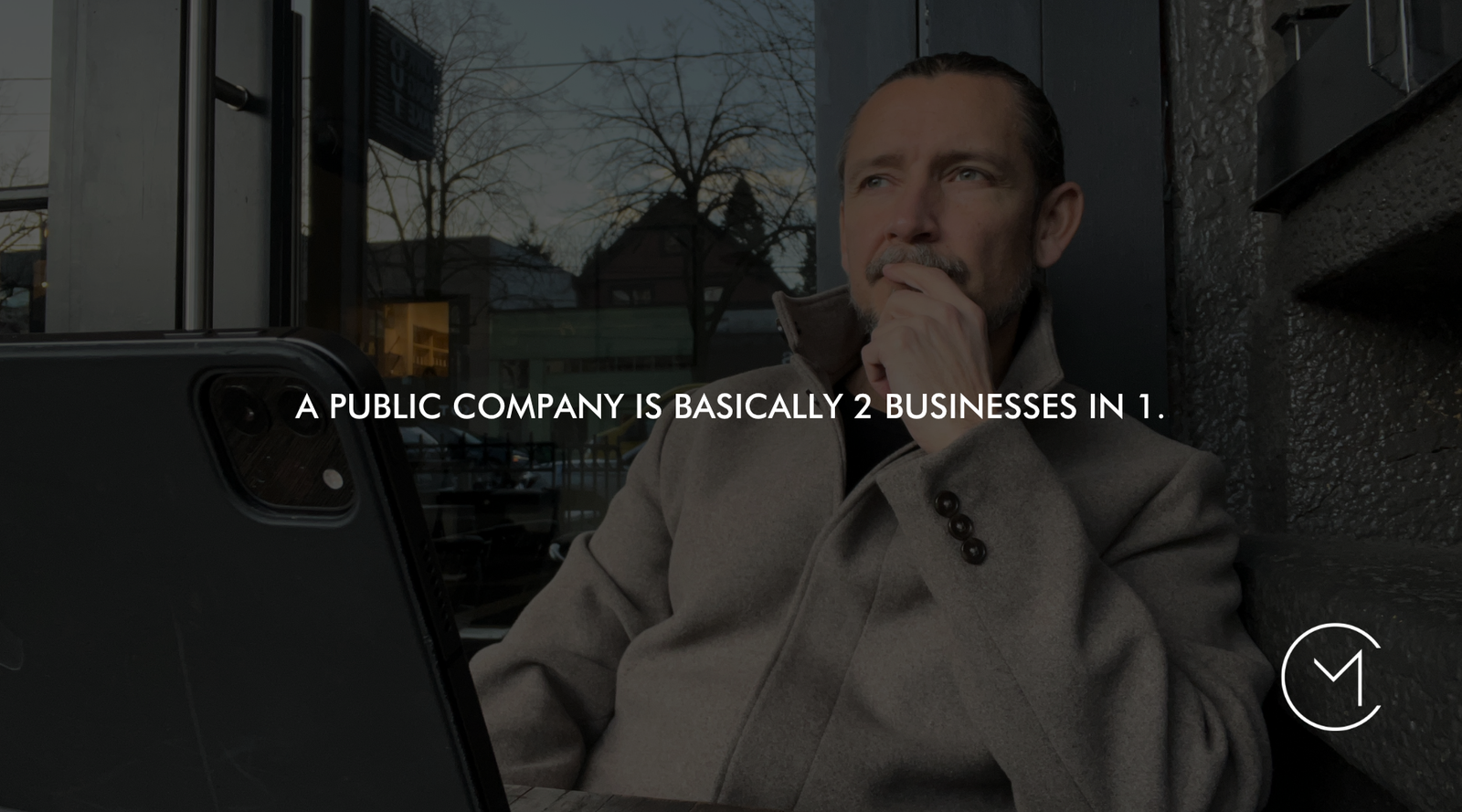Running a Public Company Is Almost a Second Business