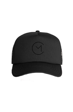 CM FOAM TRUCKER CAP - Black on Black