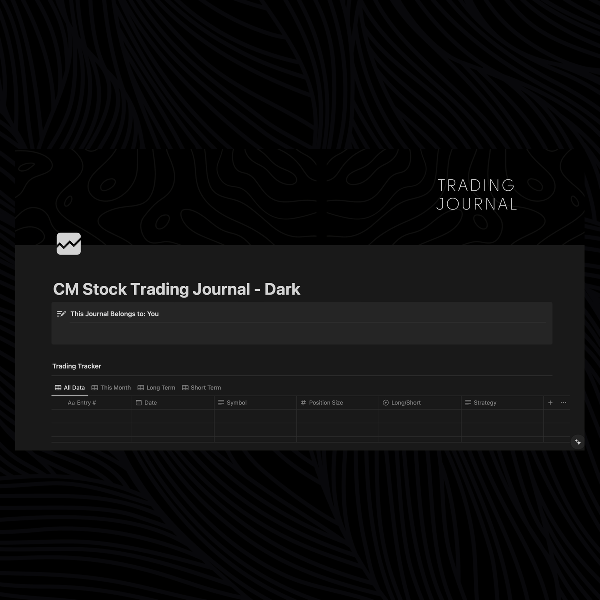 Trading Journal Template for Notion CM